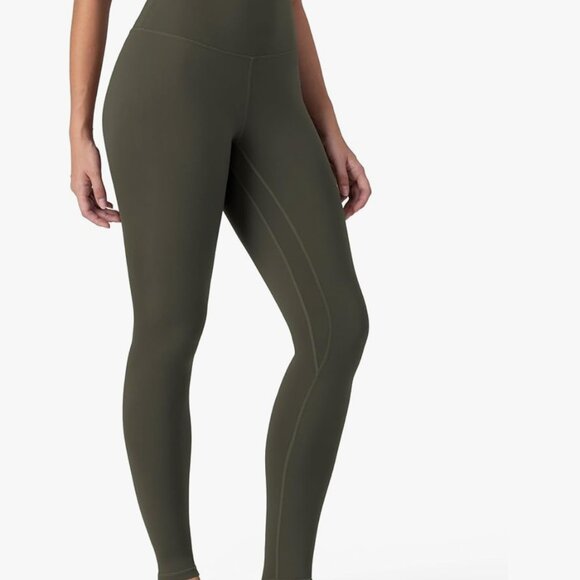 Amazon High-Waisted Grey Leggings - Picture 1 of 4